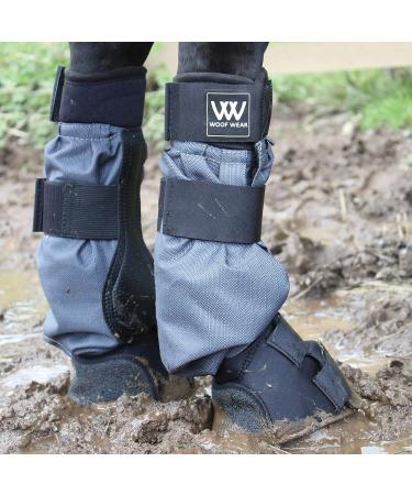 Woof Wear Mud Fever Turnout Therapy Horse Boot Medium X Wide Black Turquoise - Buy Online on SooperMarket.com