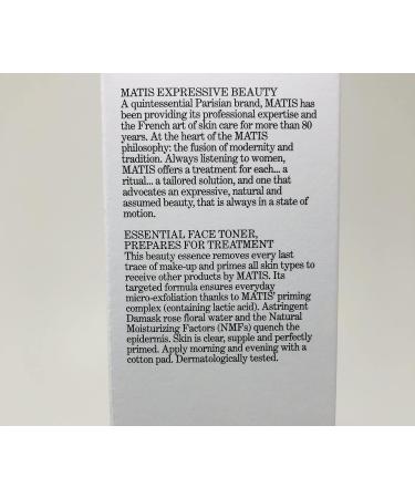 Buy MATIS PARIS AUTHENTIK Essence - Essential Toner #A0410041 | International Shipping Available - Buy Online on SooperMarket.com