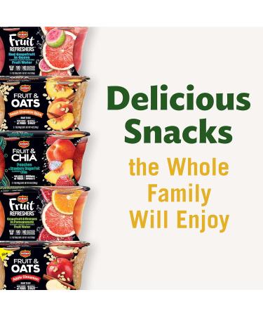 Del Monte Red Grapefruit in Guava Fruit Water Cups 7oz (2 ct, Pack of 6) - Refreshing Snack - Buy Online on SooperMarket.com