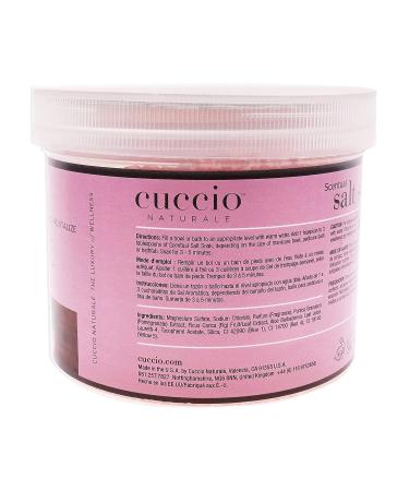 Cuccio Naturale Scentual Salt Soak - Pomegranate & Fig - 29 Oz - Revitalize Tired Feet, Soften Skin - Buy Online on SooperMarket.com
