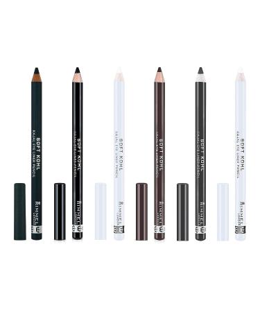 Rimmel London Soft Kohl Eye Liner Pencil in Denim Blue - Long-Lasting Formula - Buy Online on SooperMarket.com