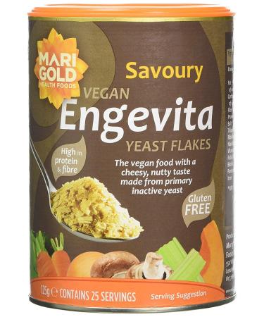 Engevita Yeast Flakes 125 g (Pack of 6)
