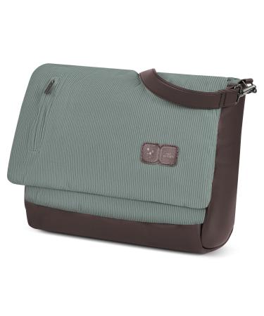 ABC Design diaper bag Urban - Crossbody bag with baby accessories - Messenger BAG - Large main compartment - wide shoulder strap - polyester aloe