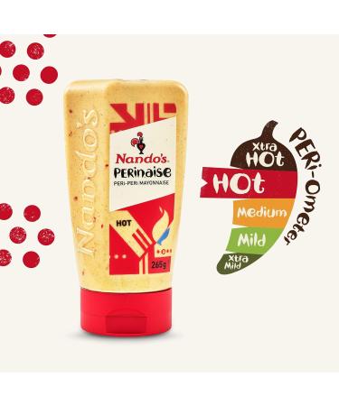 Nando's Hot Perinaise Peri-Peri Mayonnaise 465g - Buy Online on SooperMarket.com