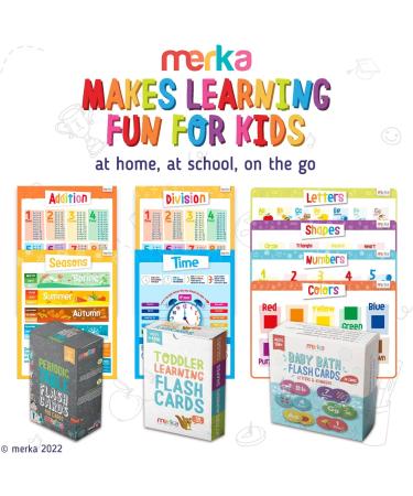 merka Kids Disposable ABC Placemats - Alphabet Learning & Fun Activities | Non-Slip Silicone Mat for Babies & Toddlers - Buy Online on SooperMarket.com