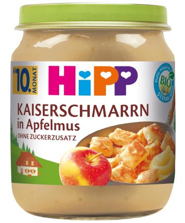 HiPP Kaiserschmarrn in apple sauce pack of 6 (6 x 200 g) H 5100 K.-schmarrn/Apfelm 200g 200g Single