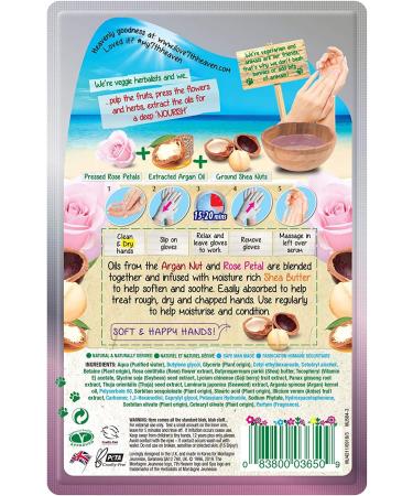 7th Heaven Soften Glove Masques - 1 Pair Sachets/Units | Hydrating Hand Treatment - Buy Online on SooperMarket.com