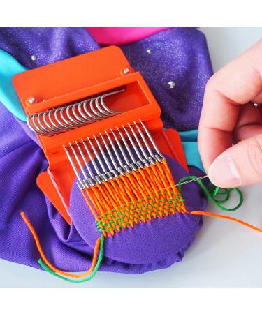 Cuptisserie Speedweve Style Darning Loom - Small Weaving Loom for Visible Mending Jeans - DIY Artful Patterns & Fabric Repair Tool - Buy Online on SooperMarket.com