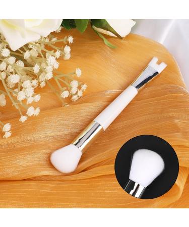 Shop U Shape Nose Brush - 2 in 1 Contour Brush for Cheeks & Highlight | Precision Makeup Tool - International Shipping Available - Buy Online on SooperMarket.com