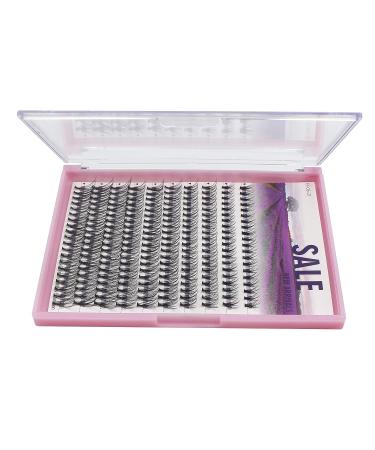 Vayator 20D 200 Clusters D Curl Professional Makeup False Eyelashes - Individual Extensions Cluster Eyelashes - Natural Soft Grafting - Choose from 8-18mm Mixed Lengths - Buy Online on SooperMarket.com
