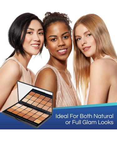 Graftobian Glamour Cr me Ultra HD Foundation Super Palette - Warm Color 1 Piece Set - Buy Online on SooperMarket.com