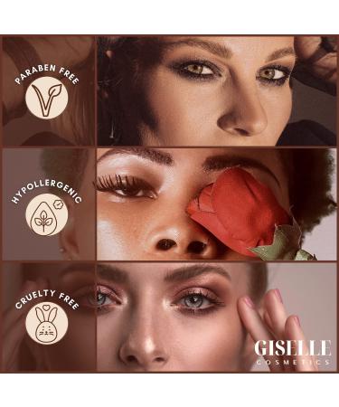 Giselle Cosmeics Gold Digger Mineral Makeup: Pure Non-Diluted Bronzer, Foundation, Concealer, Eye Shadow, Blush & Contouring Palette - Buy Online on SooperMarket.com