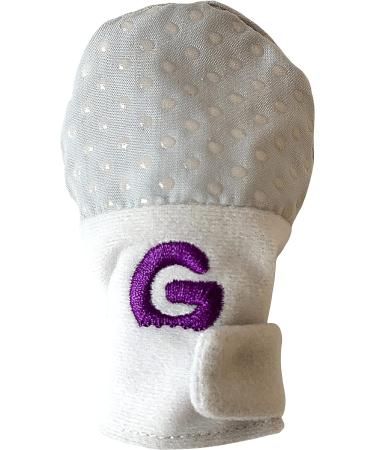 Gummee Baby Scratch Mittens - Adjustable Cotton Baby Mittens 0-3 Months - Grey Newborn Essentials - Buy Online on SooperMarket.com