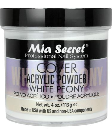 Cover White Peony Acrylic Powder Mia Secret (4 oz.) 4 Ounce
