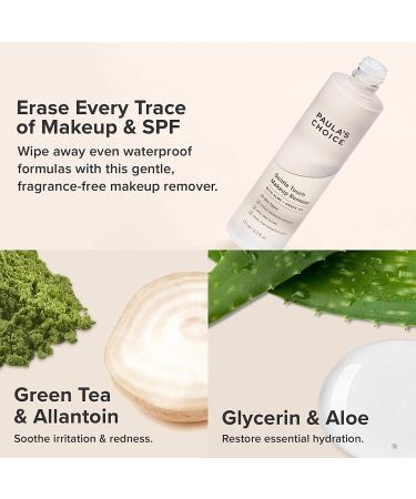 Paula's Choice Gentle Touch Oil-Free Waterproof Makeup Remover 4.3 oz - Aloe & Green Tea, Non-Irritating - Buy Online on SooperMarket.com