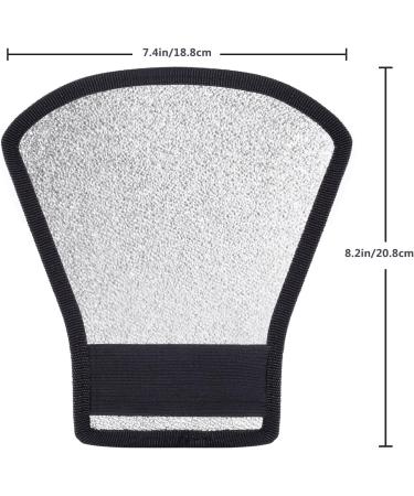 Neewer Silver/White Flash Diffuser Reflector for Nikon, Canon, Sony, Pentax, Olympus, Yongnuo, Godox Speedlite Flashes - Buy Online on SooperMarket.com