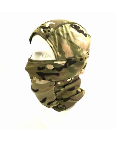Atairsoft Worldshopping4u Ninja Haub Camouflage Balaclava Tactical Airsoft Outdoor Hunting Flexible Complete Face Protection Mask Unity Size ATC