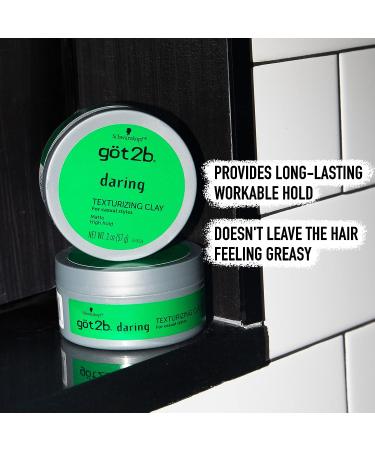 Got2b Daring Texturizing Clay 2oz - Style with Confidence - Buy Online on SooperMarket.com