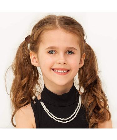 1000 Dark Brown Mini Rubber Bands for Kids' Hair Braids - Soft Elastic Hair Accessories - Buy Online on SooperMarket.com