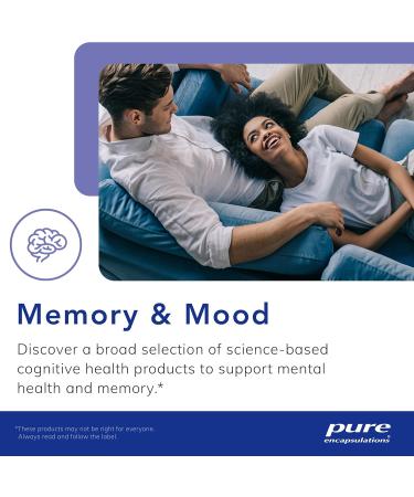 Pure Encapsulations 5-HTP | Features Plant-Derived 5-HTP to Support Healthy Mood Balance | 60 Capsules - Buy Online on SooperMarket.com