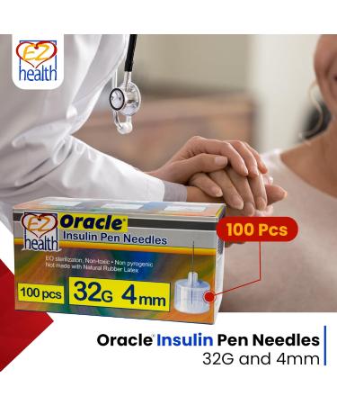Oracle Insulin Pen Needles 4mm - Buy Online on SooperMarket.com