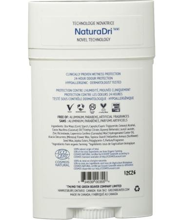 Green Beaver All Natural Body Deodorant Paraben & Aluminum-Free For Normal & Sensitive Skin Freedom 1-pack Freedom (1 Pack) - Buy Online on SooperMarket.com