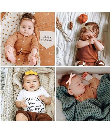 12-Piece Baby Hair Bands | Fashionable Frontal Ligaments & Accessories for Toddlers and Newborns - Buy Online on SooperMarket.com