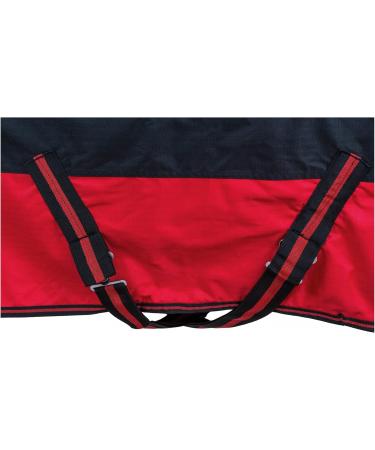 Buy RL24 Weiddecke Winterdecke High Neck 600D BASICLINE - Nylon Lined 100g/200g/300g Filling Black/Red 155cm | International Shipping Available - Buy Online on SooperMarket.com