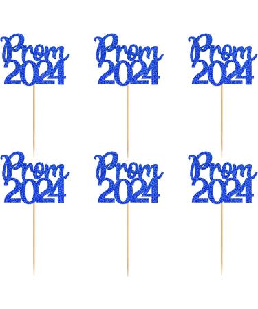 32 Pcs Glitter 2024 Graduation Cupcake Toppers Prom 2024 Cupcake Toppers NO DIY NEEDED 32 PCS Food/Appetizer Picks For Graduation Party Cake Decorations Class of 2024 Set 32 Pieces (Blue) - Buy Online on SooperMarket.com