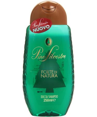 Pino Silvestre:"Forte Di Natura" ("Strong Nature") Shower Shampoo 250ml 8.45fl.oz Italian Import