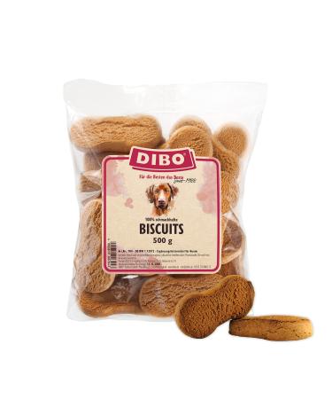 Dibo Biscuits 500g bags baked goods as a healthy natural diet for dogs from Dibo dog food barf B.A.R.F. treat dog biscuit biscuits 500 g (1 Pack)