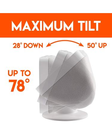 Amazon Echo Show 5 White Tilt & Swivel Stand - Enhanced Viewing Experience - Buy Online on SooperMarket.com