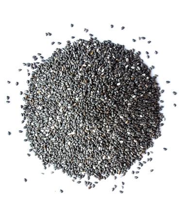 Organic Black Chia Seeds 5 lbs | Non-GMO, Whole & Sproutable | Vegan, Kosher, Keto | Rich in EFAs, Fiber & Protein | Ideal for Chia Pudding & Smoothies | Bulk Pack - Buy Online on SooperMarket.com