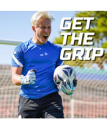 Buy Gripmode Bandit Hybrid Goalkeeper Gloves - Weather-Resistant GripTec Latex | Sizes 7-11 for Kids Teens & Adults - Buy Online on SooperMarket.com