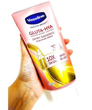 Vaseline Gluta-Hya Dewy Radiance Serum Burst Body Lotion 300ml - White - 10.14 Fl Oz - Buy Online on SooperMarket.com