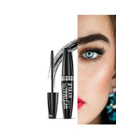 FARMASi Optimal Style Mascara - Volume Longlash Curve | Black 0.27 fl. oz/8ml - Buy Online on SooperMarket.com