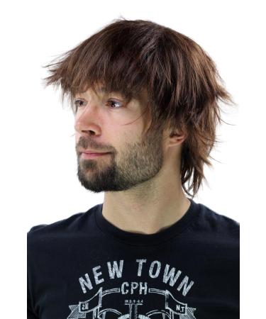 WIG ME UP YZF-N4272-M230 Short Natural Brown Wig for Men & Women | Brunette Tones | International Shipping - Buy Online on SooperMarket.com