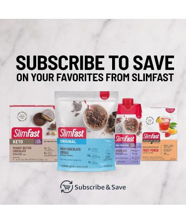 SlimFast Original Rich Chocolate Royale Meal Replacement Powder - 52 Servings, 10g Protein - Weight Loss Shake Mix - Buy Online on SooperMarket.com