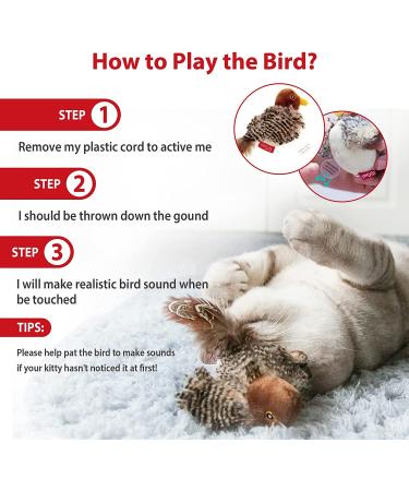 Gigwi Interactive Cat Toys: Squeaking Melody Chaser for Solo Play - Fun and Stimulating Kitten Toy for Boredom Birds - Buy Online on SooperMarket.com
