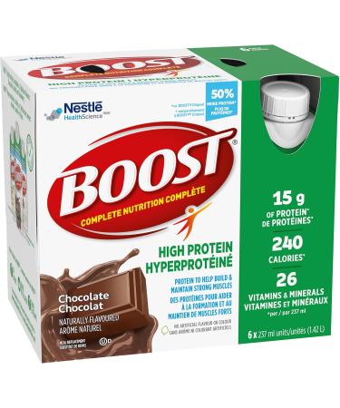 BOOST High Protein Meal Replacement Drink Chocolate 237 ml - Buy Online on SooperMarket.com