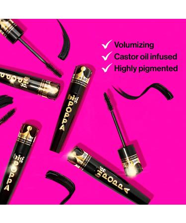 Buy Wet n Wild Big Poppa Mascara - Blackest Black, 0.33 fl oz (10 ml) | Bold Volume & Length - Buy Online on SooperMarket.com