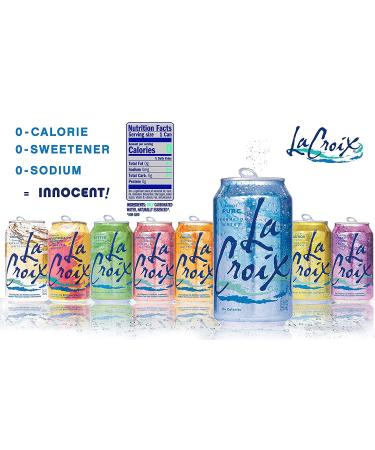 La Croix Sparkling Water Variety Pack - 18 Pack 12 Fl Oz Cans, San Francisco Box - Buy Online on SooperMarket.com