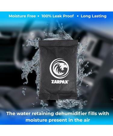 Dehumidifier Bags 18 oz/500g - Rechargeable Moisture Absorbers for Car Storage Garage Kitchen | Pack of 2 - Ultimate Humidity and Odor Eliminator - Buy Online on SooperMarket.com