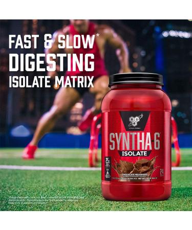 BSN Syntha-6 Isolate Peanut Butter Cookie - 4 Lbs | Premium Protein Powder - Buy Online on SooperMarket.com