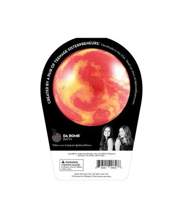 Da Bomb Tattoo Bath Bomb Red/Yellow - Vibrant Colors for a Relaxing Soak - Buy Online on SooperMarket.com