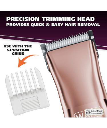 Wahl Pure Confidence Women's Electric Razor Trimmer Shaver with 3 Interchangeable Heads | Model 9865-2901V - Buy Online on SooperMarket.com