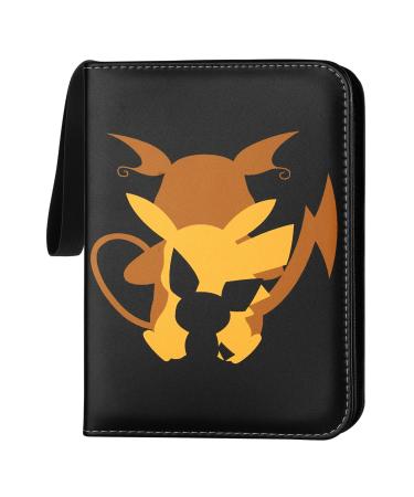 OLROEW Card Binder,Cards Binder 4-Pocket,Compatible with Cards, 4-Pocket Pages Sleeves Hold up 400 Cards.Trading Card Binder with Sleeves,Card Holder Collector