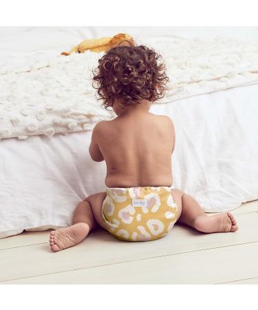 Esembly Waterproof Cloth Diaper Cover - Size 1 (7-17lbs) Sahara | Leak-Proof & Breathable Swim Diaper | Snap Closure Reusable Diaper for Prefolds, Flats & Fitteds - Buy Online on SooperMarket.com