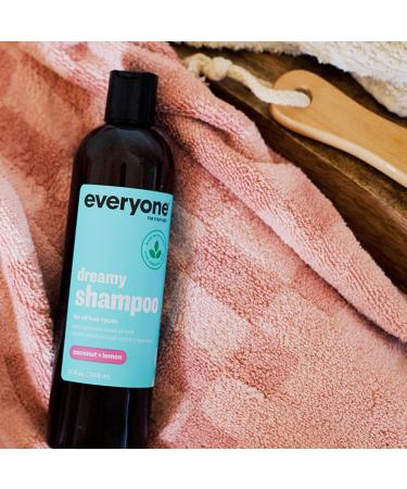 Everyone Hair Care Dreamy Shampoo - Coconut & Lemon | Gentle Cleansing Moisturizing Sulfate & Paraben Free | 12 fl oz - Shop Internationally - Buy Online on SooperMarket.com