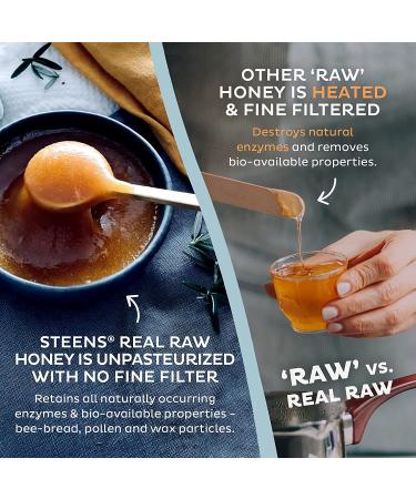 Steens UMF 20+ Raw Manuka Honey with MGO 829+ - 7.9 oz Jar - Monofloral Cold Pressed New Zealand Natural Honey for Face, Skin, and Oral Consumption - Buy Online on SooperMarket.com